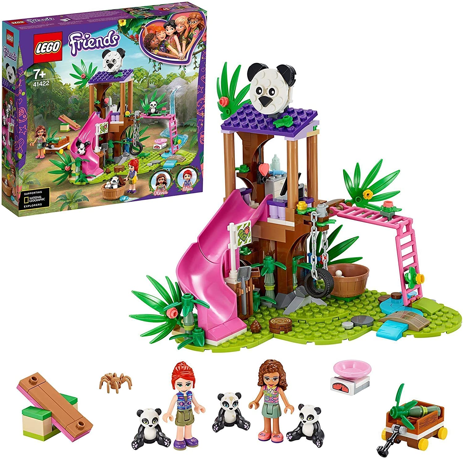 Lego Friends 41422 Casa del árbol del panda - Imagen 2