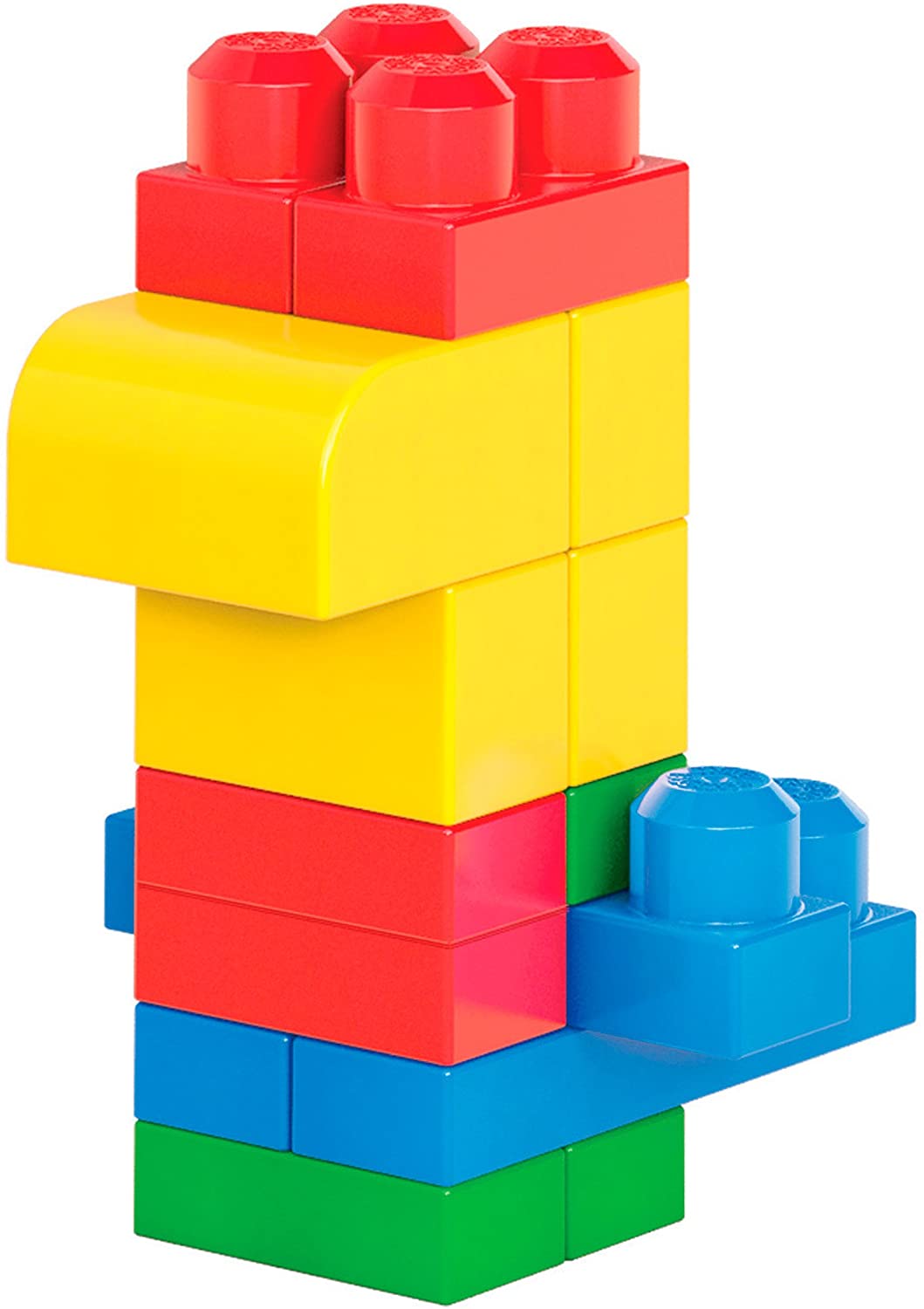Mega Bloks Fisher-Price: Scatola 40 Blocconi Colorati Per Bambini 1-5 Anni – Gioco Creativo E Motorio - 5