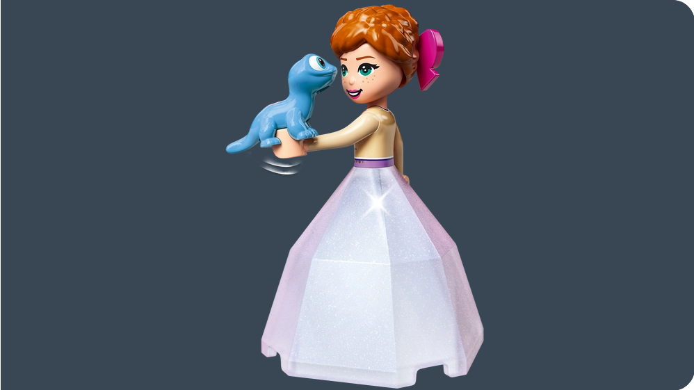 LEGO DISNEY 43198 PATIO DEL CASTILLO DE ANNA-3