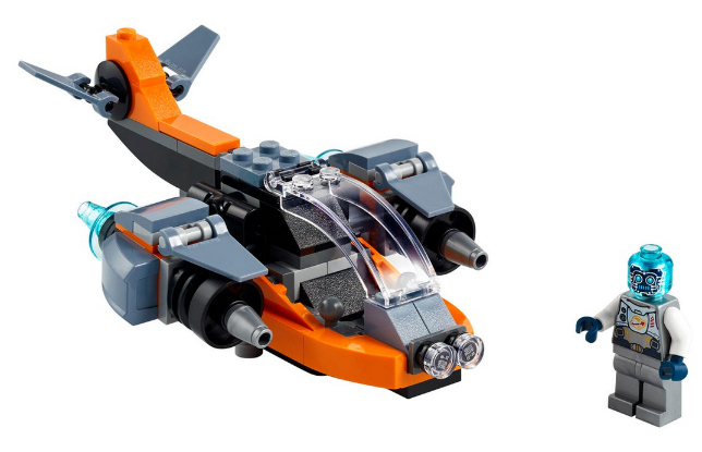 Lego Creator 31111 Ciberdrón - Imagen 2
