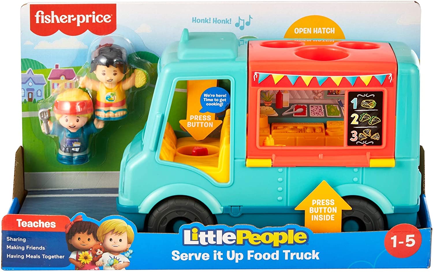 Fisher Price Camión de alimentos con sonidos