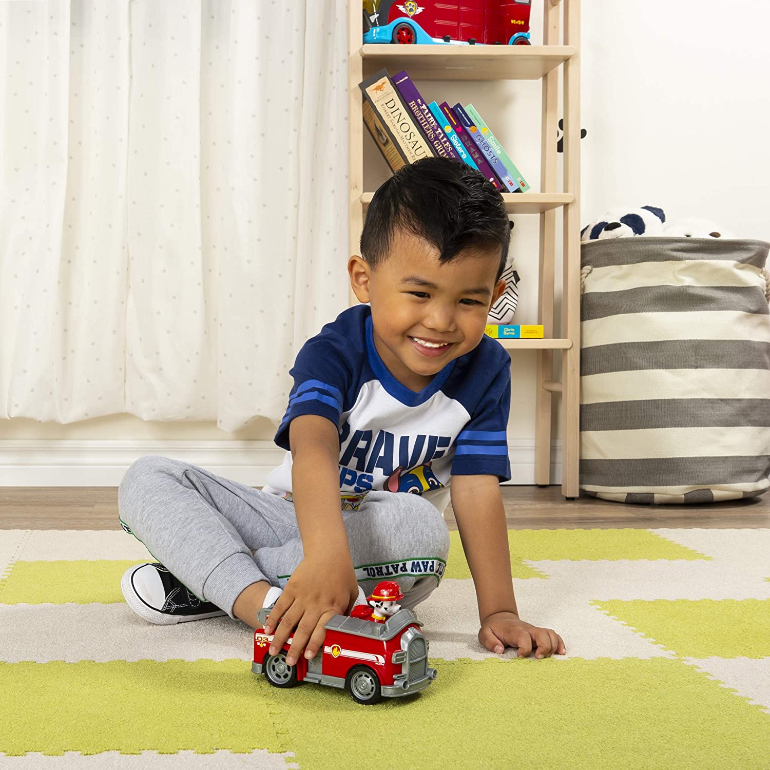 Paw Patrol Marshall y camión de bomberos - Imagen 4