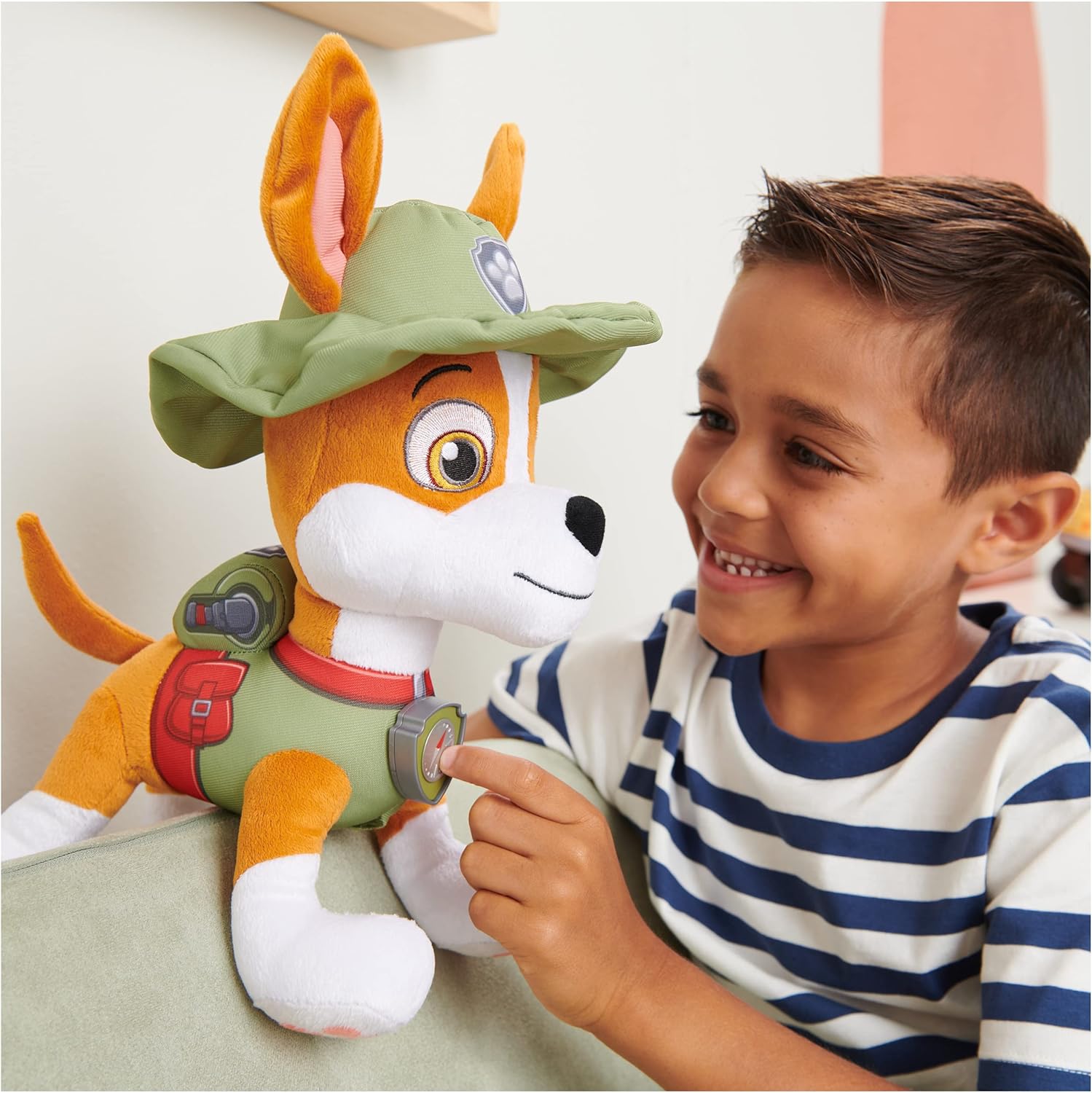 tracker paw patrol peluche