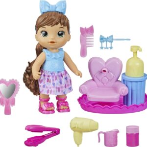 Muñeca Baby Alive - Muchos peinados (pelo castaño)
