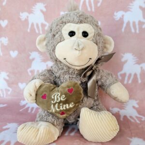 Peluche - Monito con corazón 40 cm