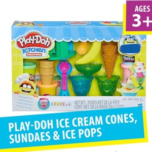 Play-Doh - Helados Divertidos 6 colores (2 oz)