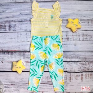 Conjunto Carter's licra y body H13