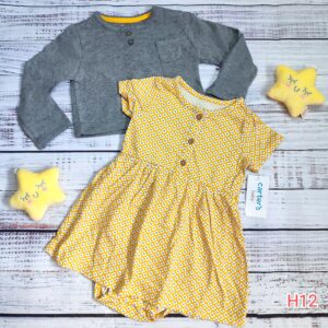 Conjunto Carter's 2 Piezas Body y chaqueta H12