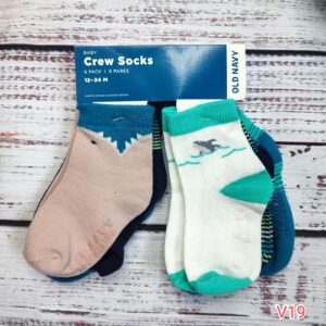 Set Old Navy 6 medias tobilleras V19