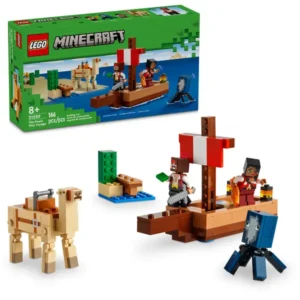 Lego Minecraft 21259 Viaje del barco pirata