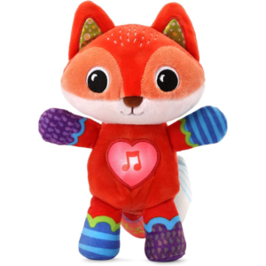 Peluche interactivo, sensorial y musical (zorrito)