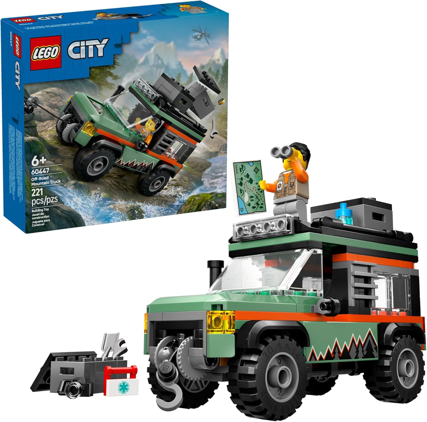 LEGO City 60447 Off-Road - Camión de montaña