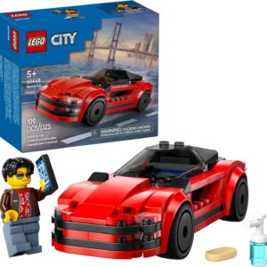 LEGO City 60448 Coche Deportivo Rojo