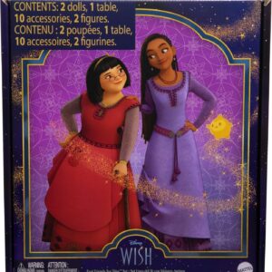 Disney Wish Best Friends - Asha y Dahlia de Rosas